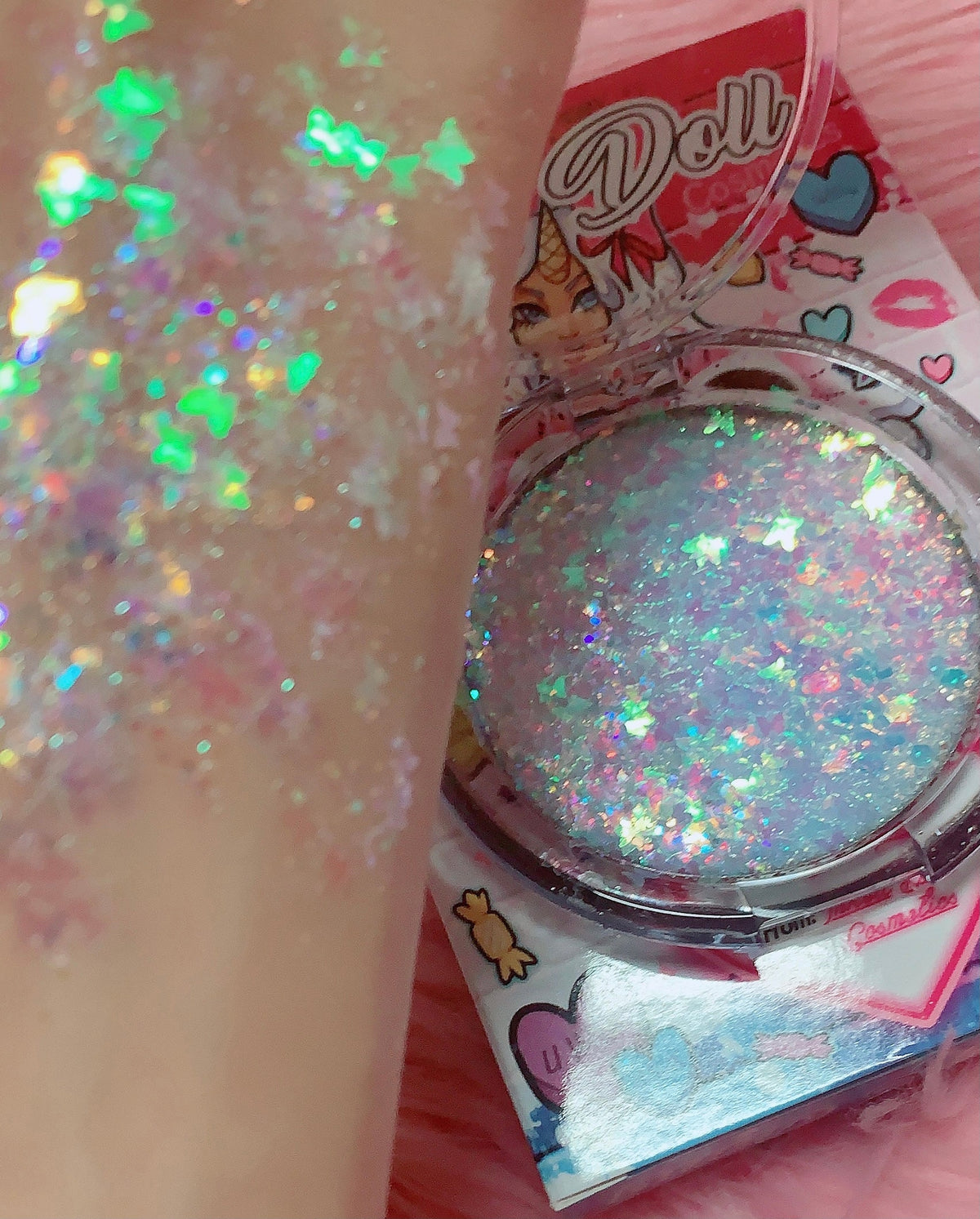 *BUTTAFLY GLITTER HIGHLIGHTER!* (36 Mm Or 59 Mm HUGE!!)