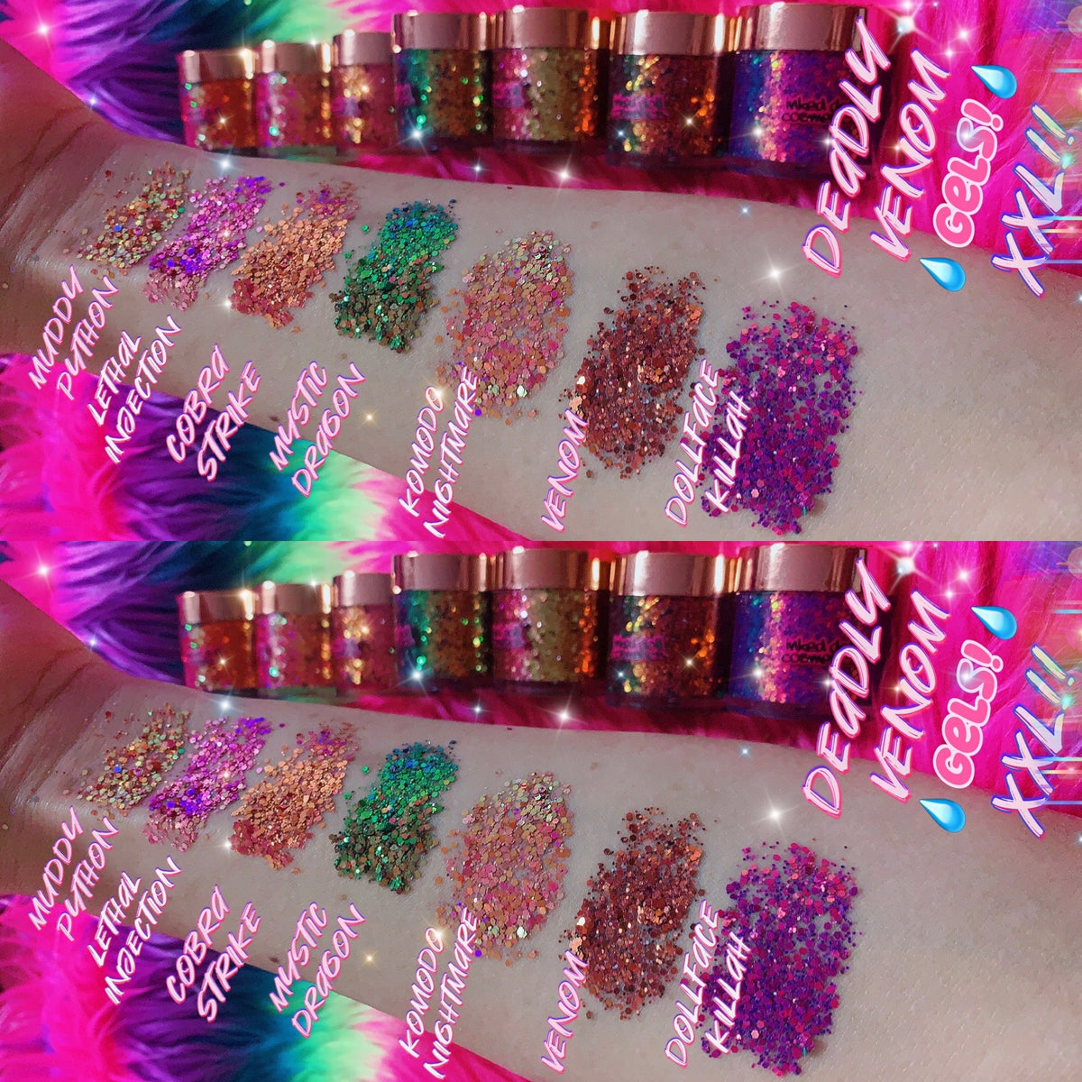 "DEADLY VENOM" GELS (20G) XXL BUNDLE Collection SET