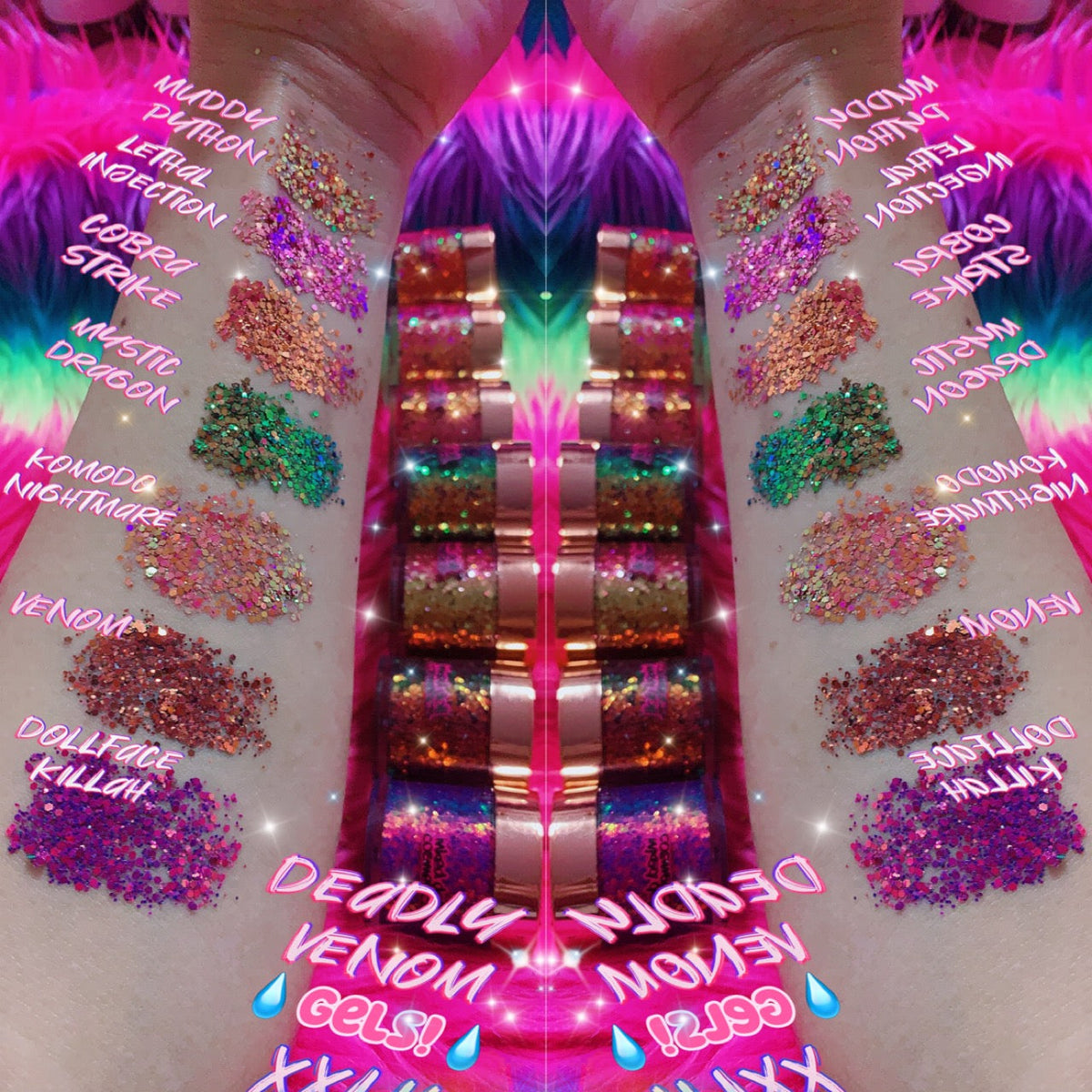 "DEADLY VENOM" GELS (20G) XXL BUNDLE Collection SET