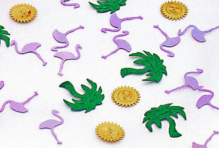 FLAMINGO BEACH PARTY Festival Glitter CONFETTI