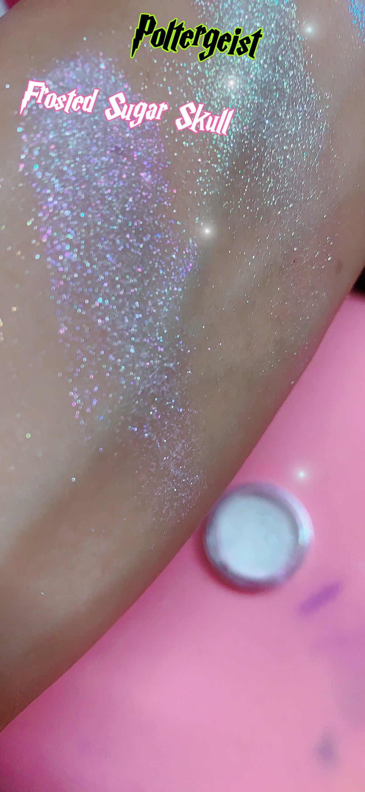 FROSTED SUGAR SKULL Unicorn "Dead Doll Duochrome"
