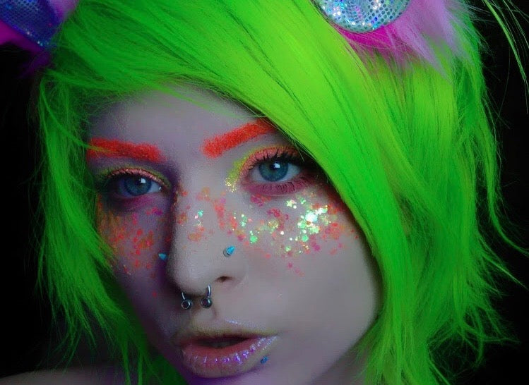 "RAVE LITES" PICK 6! (BLACKLIGHT/ UV Reactive Powders!)