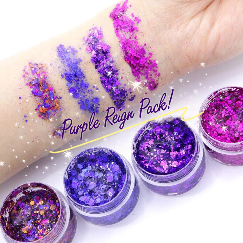 PURPLE REIGN Glitter JELLY (4 Pack)