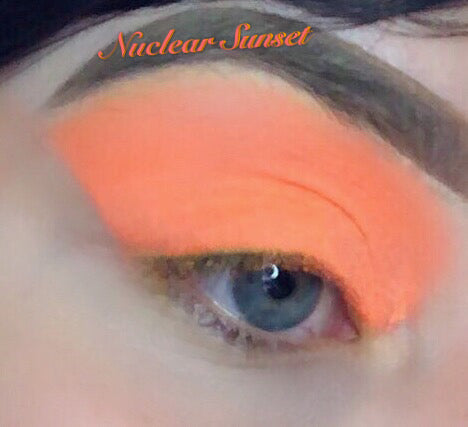 NUCLEAR SUNSET! (Bright Creamsicle) PRESSED EYESHADOW SINGLE