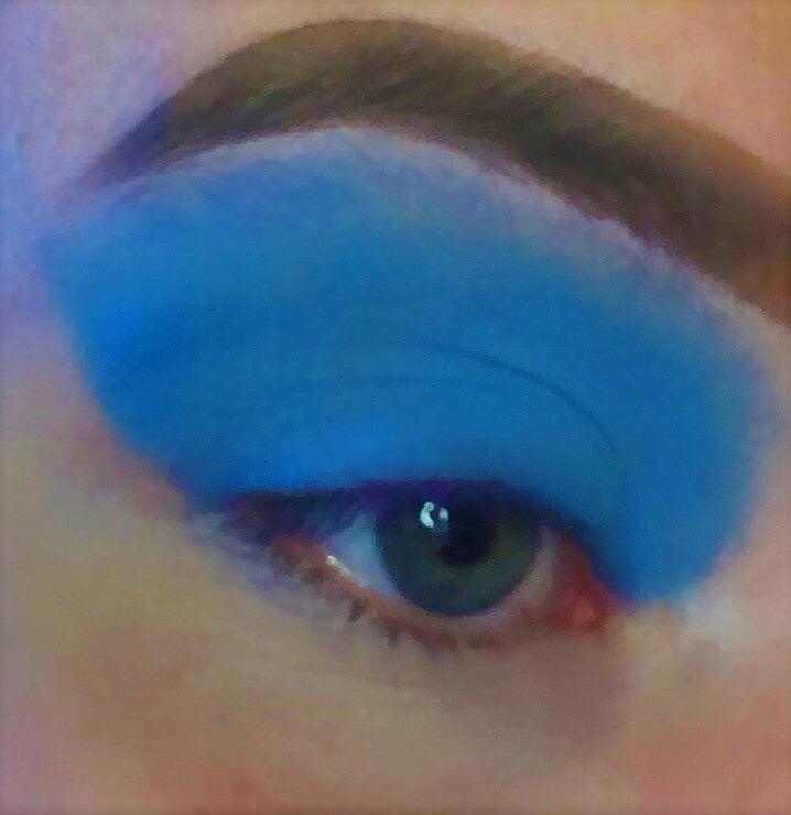 TATTOO BLUE! (Medium Blue) PRESSED EYEYSHADOW SINGLE