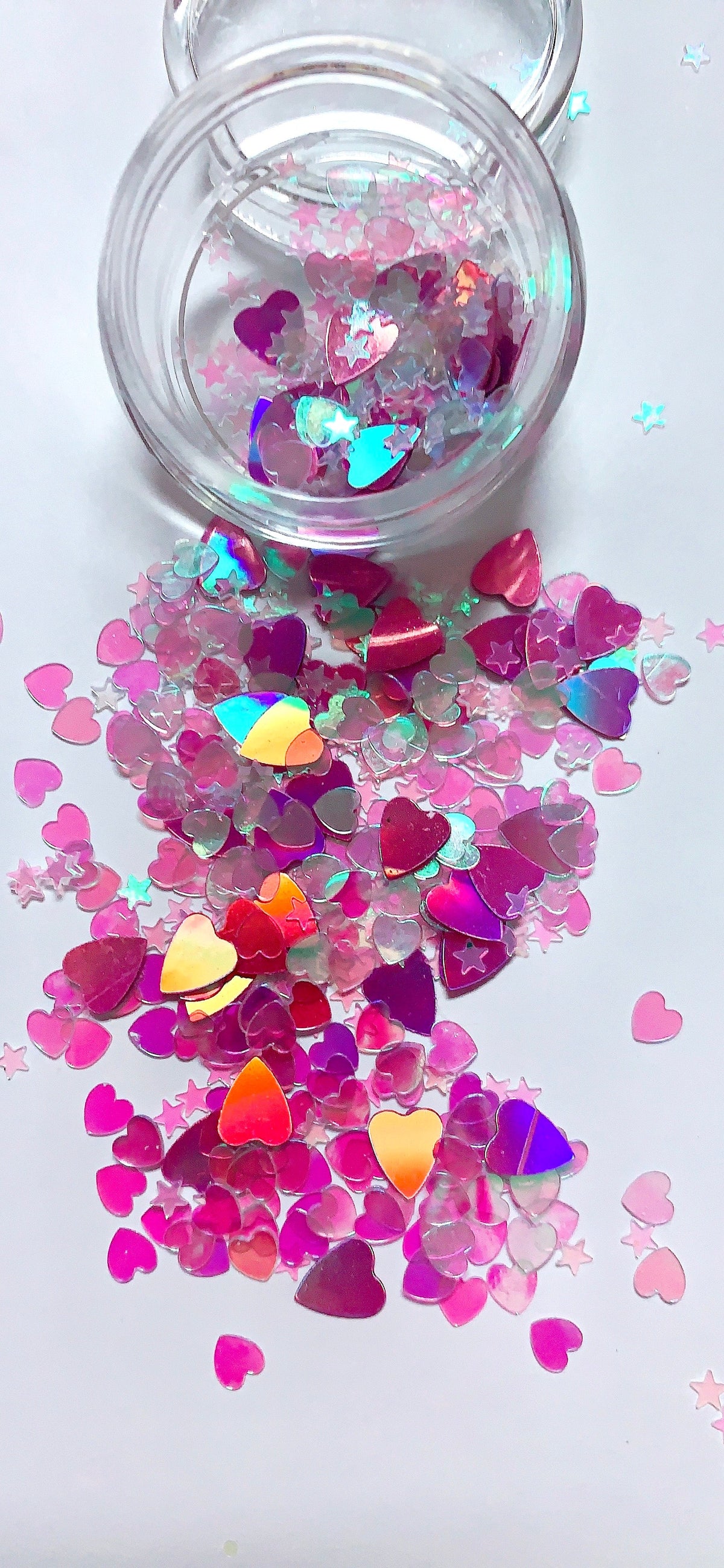 UNICORN BARBIE HEARTS Festival Glitter CONFETTI