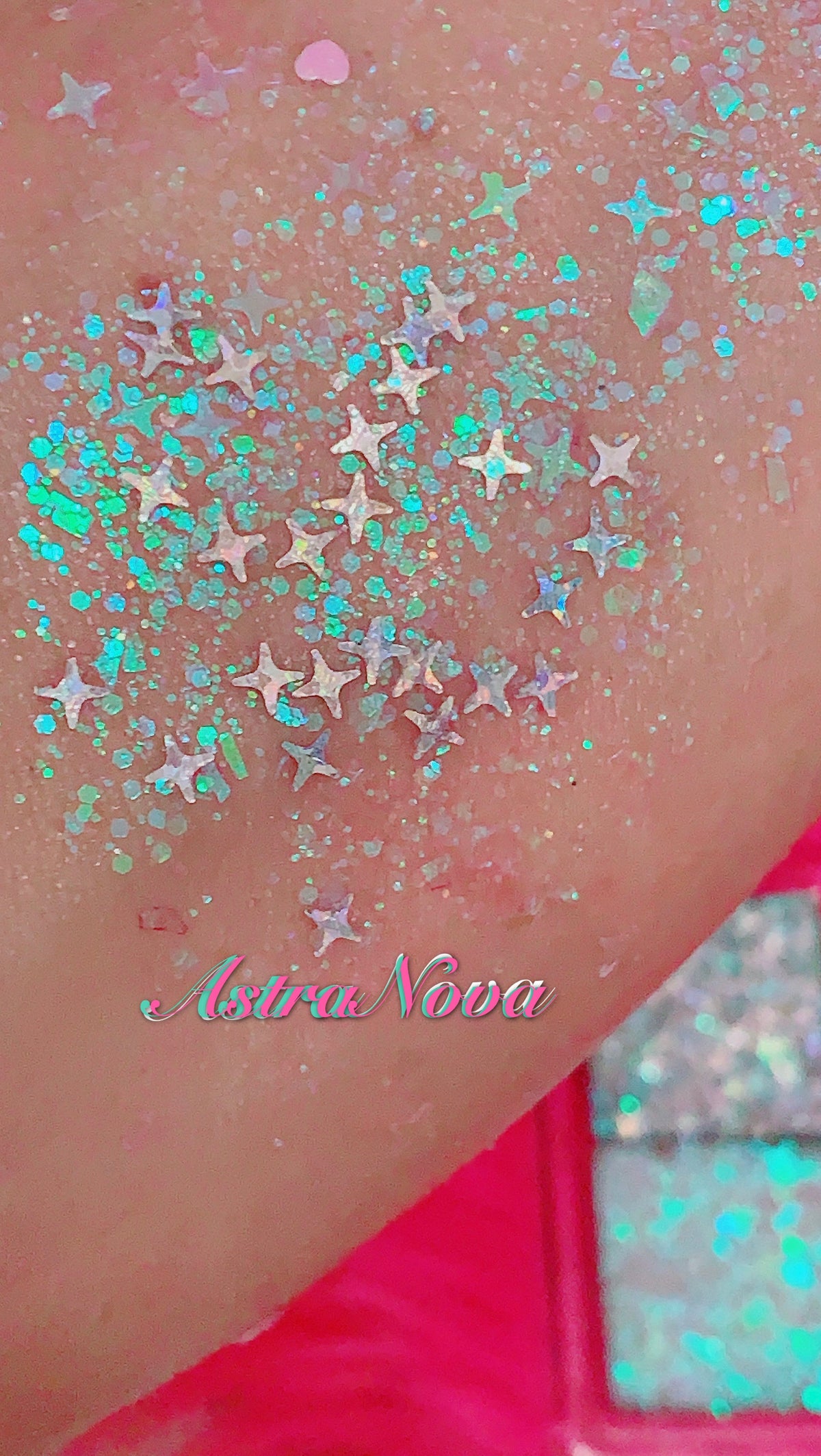  ASTRANOVA Mermaid Jelly "Pressed Glitter Gel" DUO