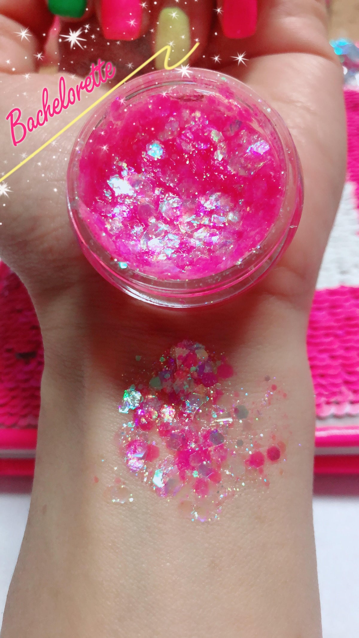 BACHELORETTE Mermaid Jelly (Face/Body/Hair) Glitter Gel
