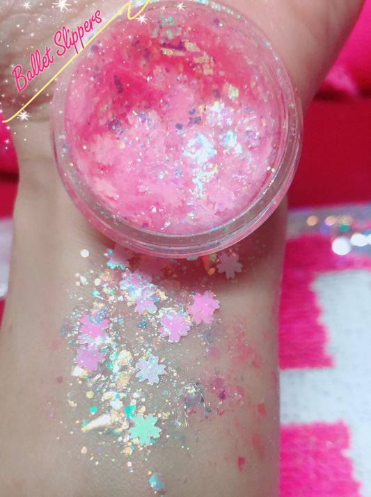  BALLET SLIPPERS Mermaid Jelly (Face/Body/Hair) Glitter Gel