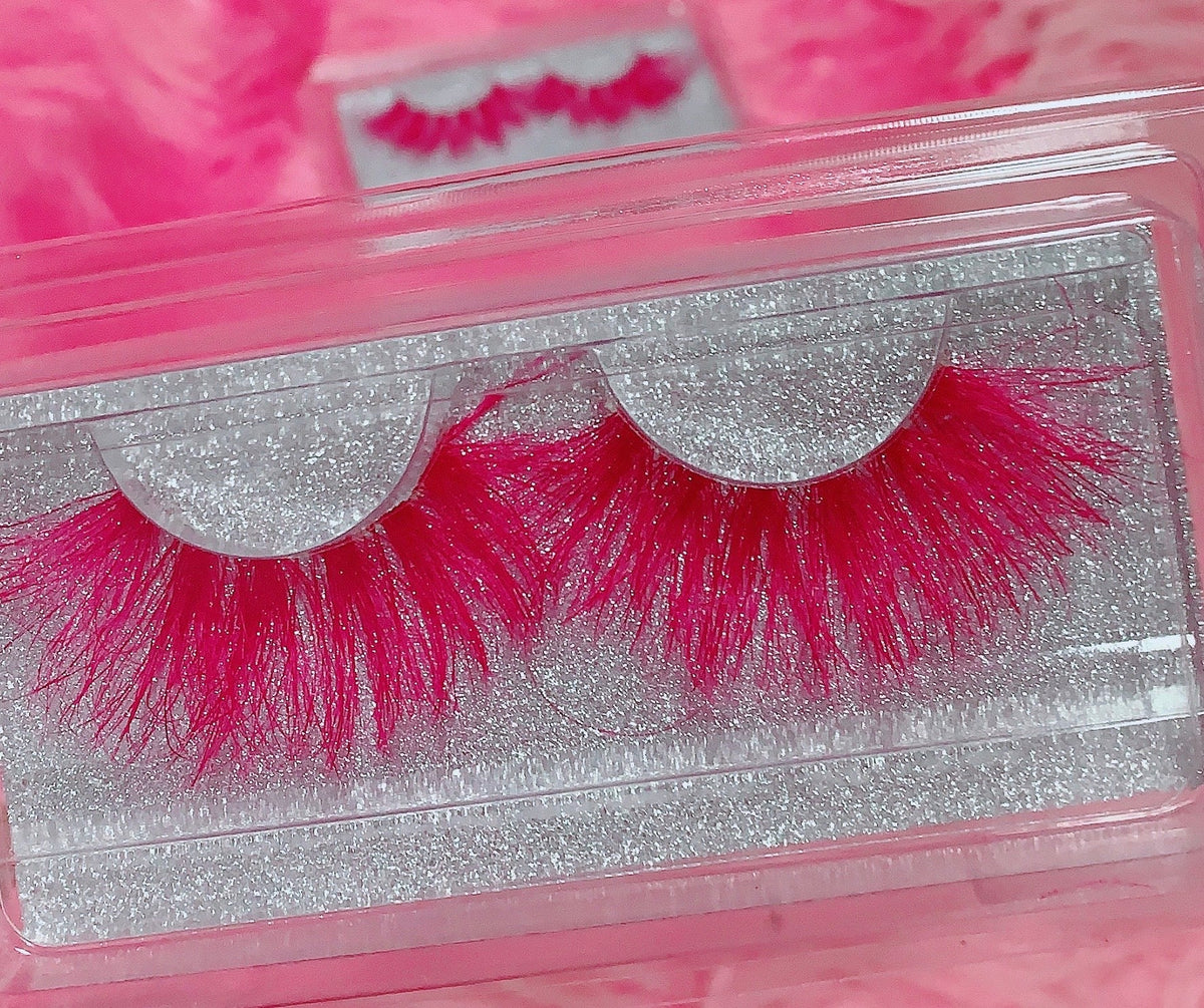  *BARBIE-LICIOUS* (Pink) DreamDoll COLOR Lashes !