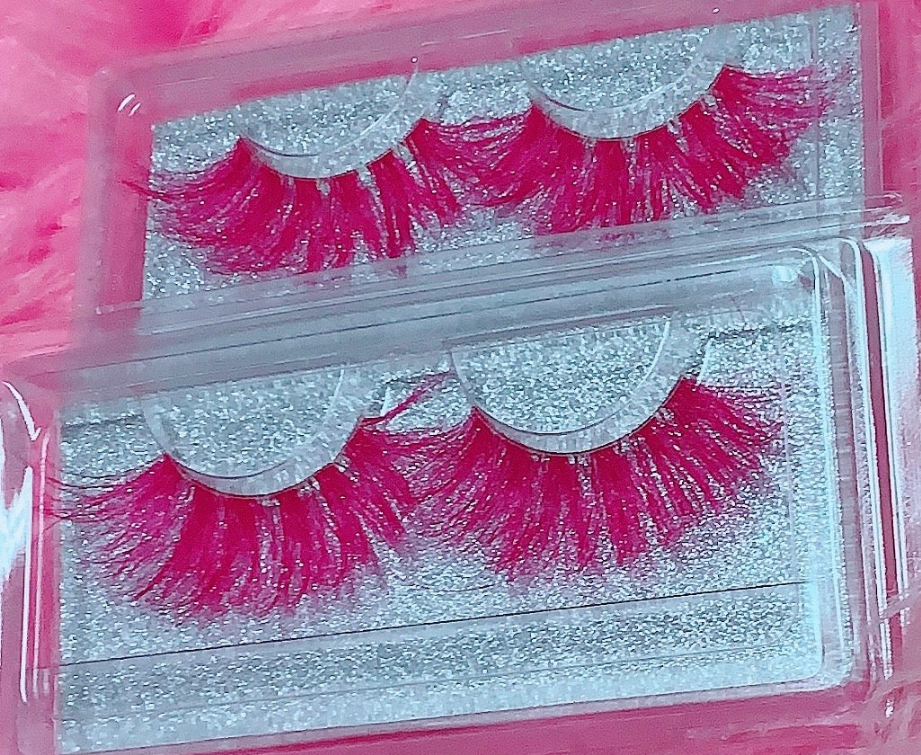  *BARBIE-LICIOUS* (Pink) DreamDoll COLOR Lashes !
