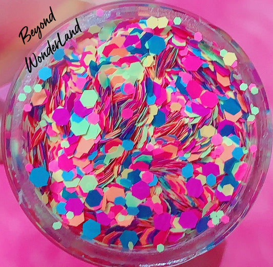  "BEYOND WONDERLAND" *UV*/BlackLight* Festival FunFetti