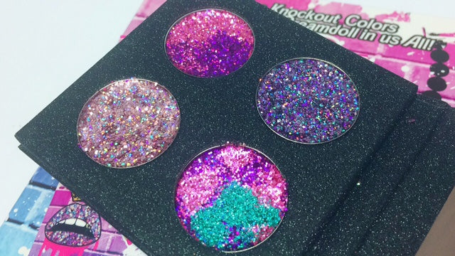  BURLESQUE CIRCUS METALLIC Pressed Glitter Quad