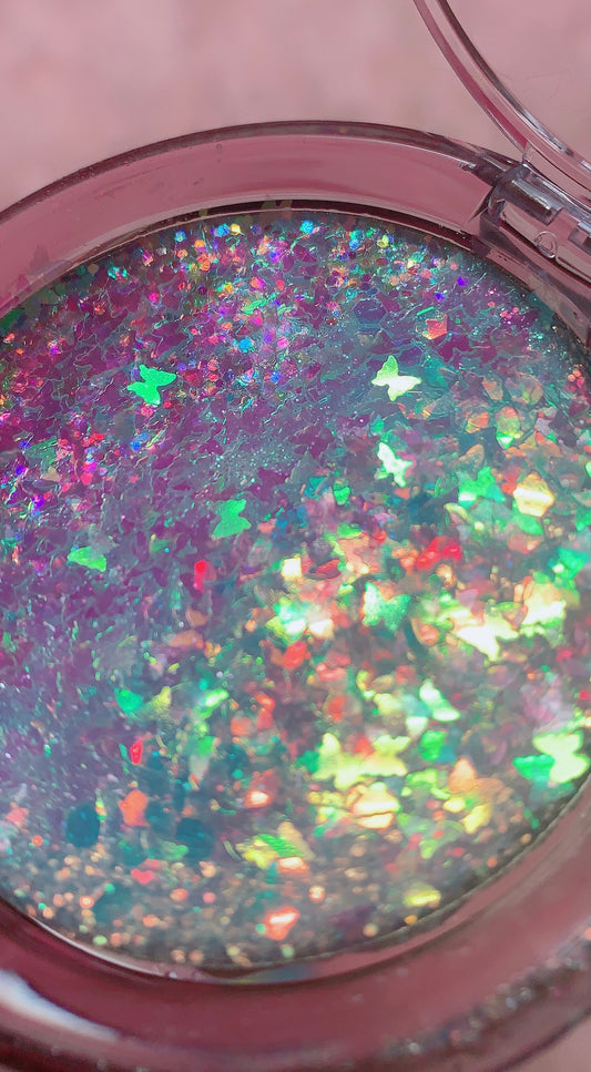  *BUTTAFLY GLITTER HIGHLIGHTER!* (36 Mm Or 59 Mm HUGE!!)