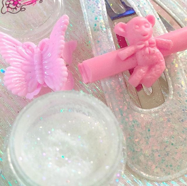  CANDY VODKA (White) *UV* Iridescent Glamdoll Glitter