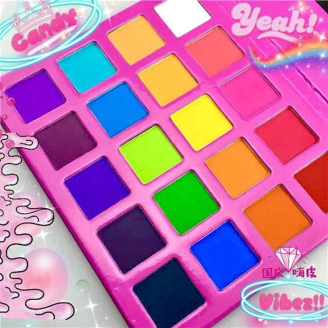  CANDY VIBEZ (20PC) *CANDY COLORED* PIGMENT PALLETE!
