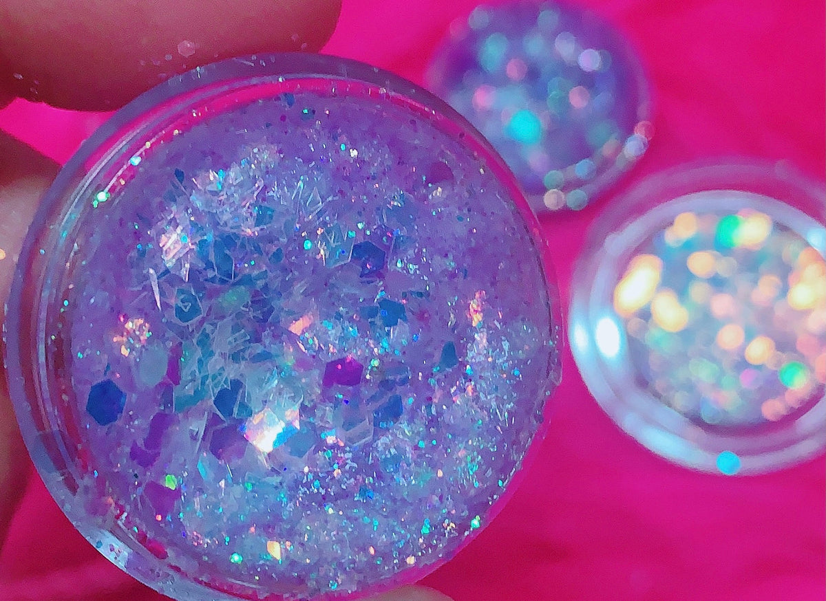  CINDERELLA SLIPPER (Face/Body/Hair) Glitter Gel