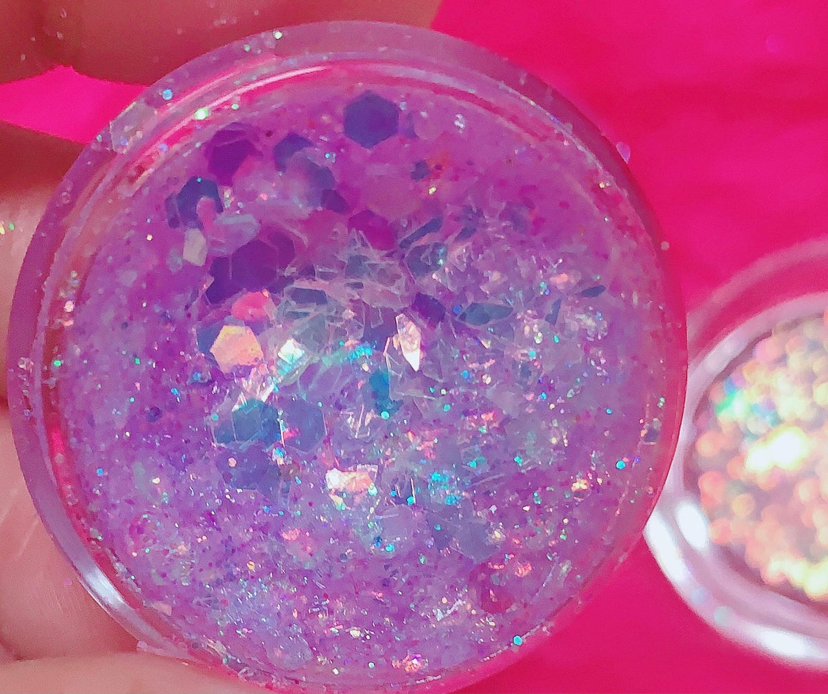  CINDERELLA SLIPPER (Face/Body/Hair) Glitter Gel