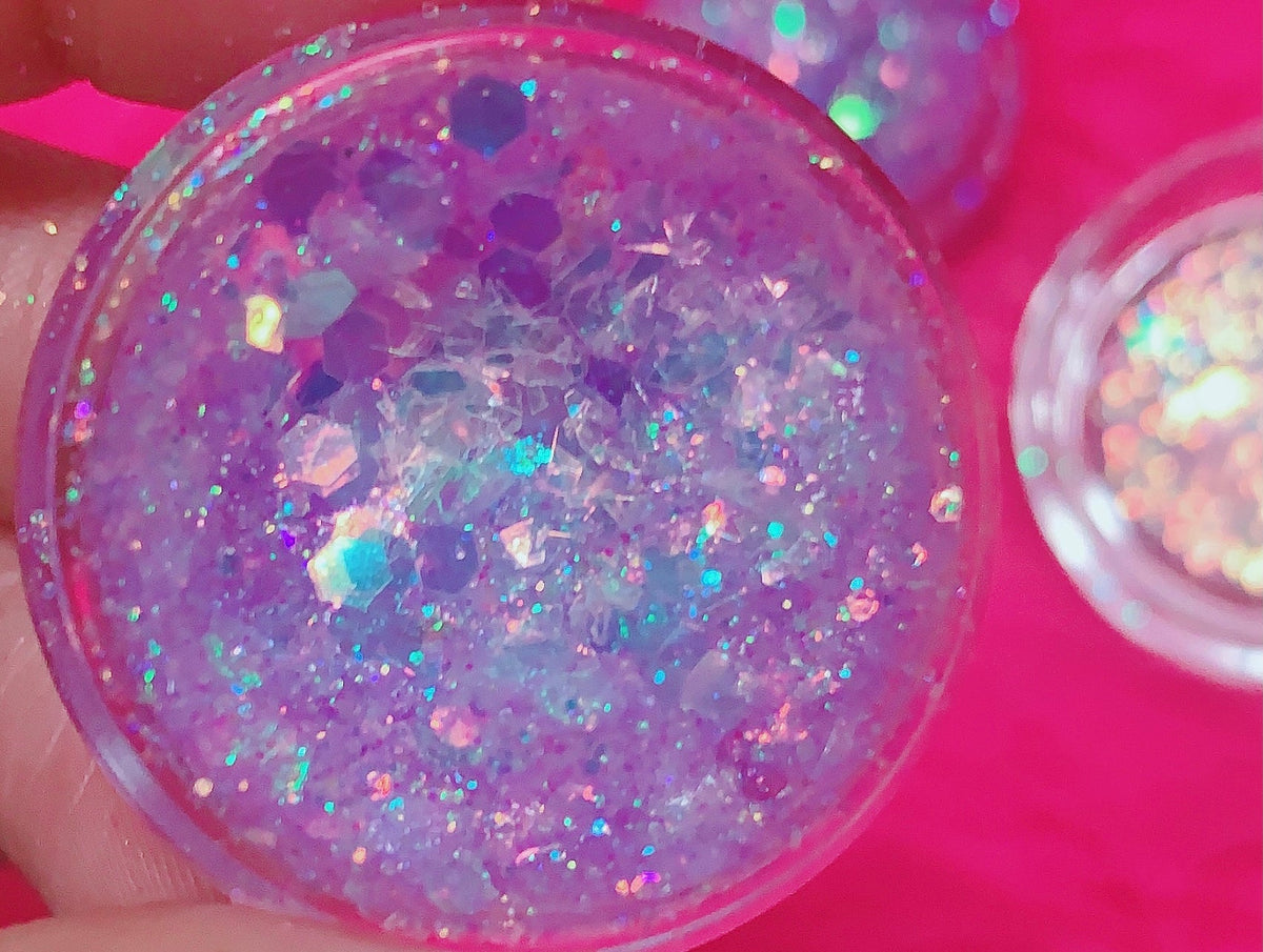  CINDERELLA SLIPPER (Face/Body/Hair) Glitter Gel
