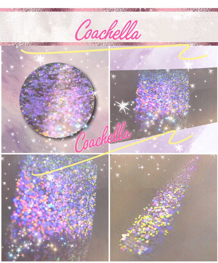  COACHELLA *LMT EDT* Summer Festival Pressed Glitter