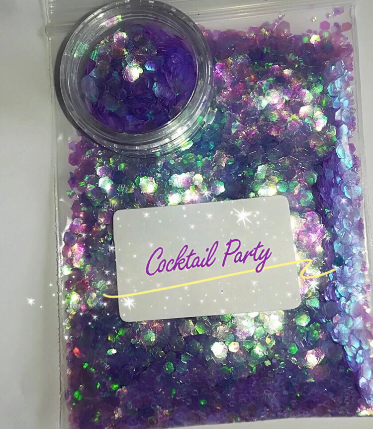  COCKTAIL PARTY Chunky Glamdoll Glitter