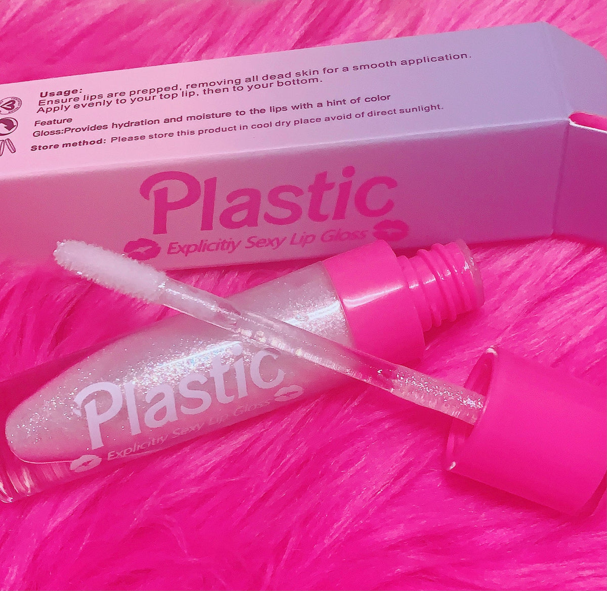  *DOLLFACE DIAMOND$* "PLASTIC" Explicitly SEXY Lip Gloss