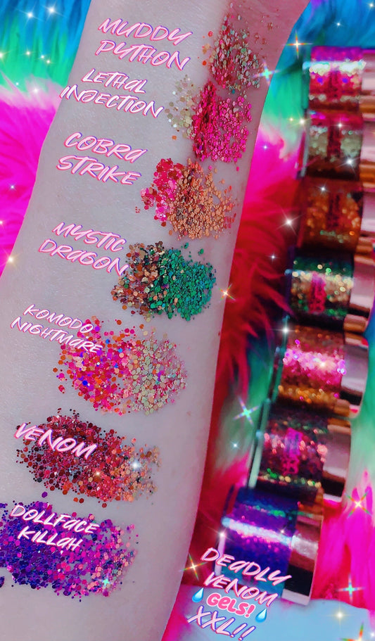  "DEADLY VENOM" GELS (20G) XXL BUNDLE Collection SET
