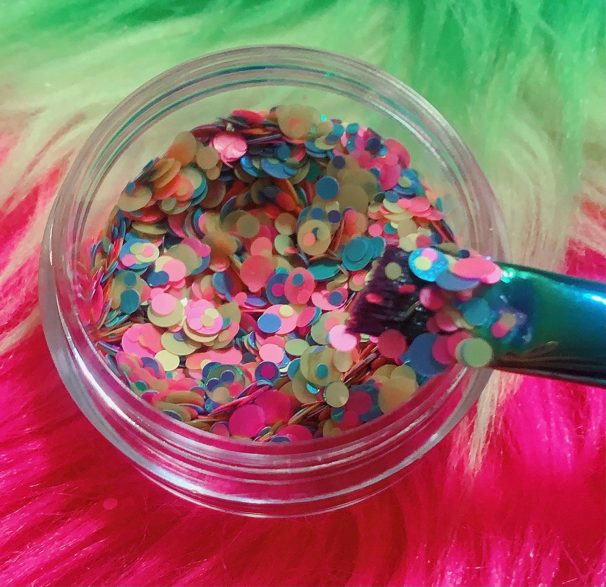  DIPPIN' DOTS *UV* Festival GlamDoll Glitter Confetti