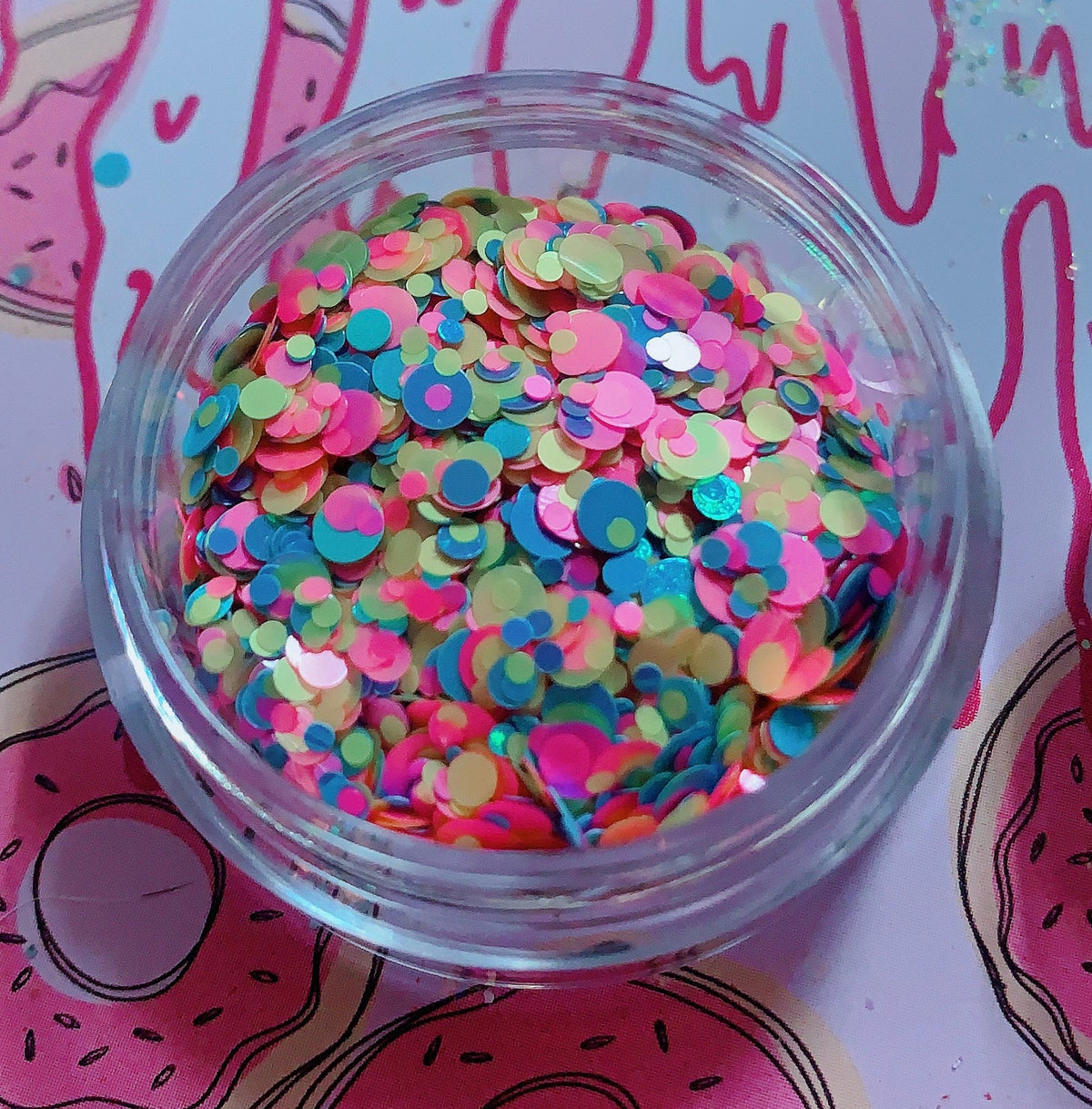  DIPPIN' DOTS *UV* Festival GlamDoll Glitter Confetti