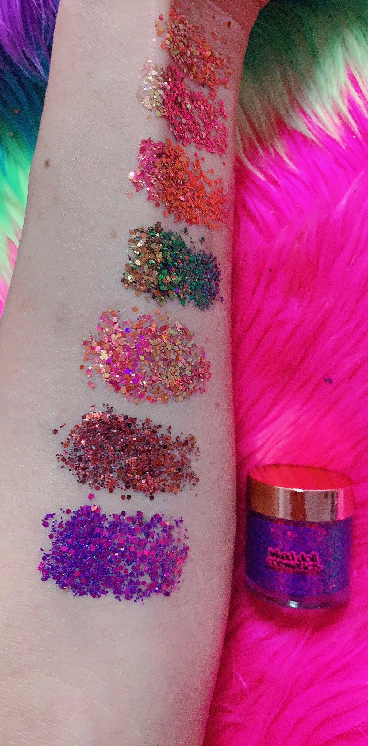  *DOLLFACE KILLAH* "Deadly Venom" Gels XXL Multi-DuoChrome