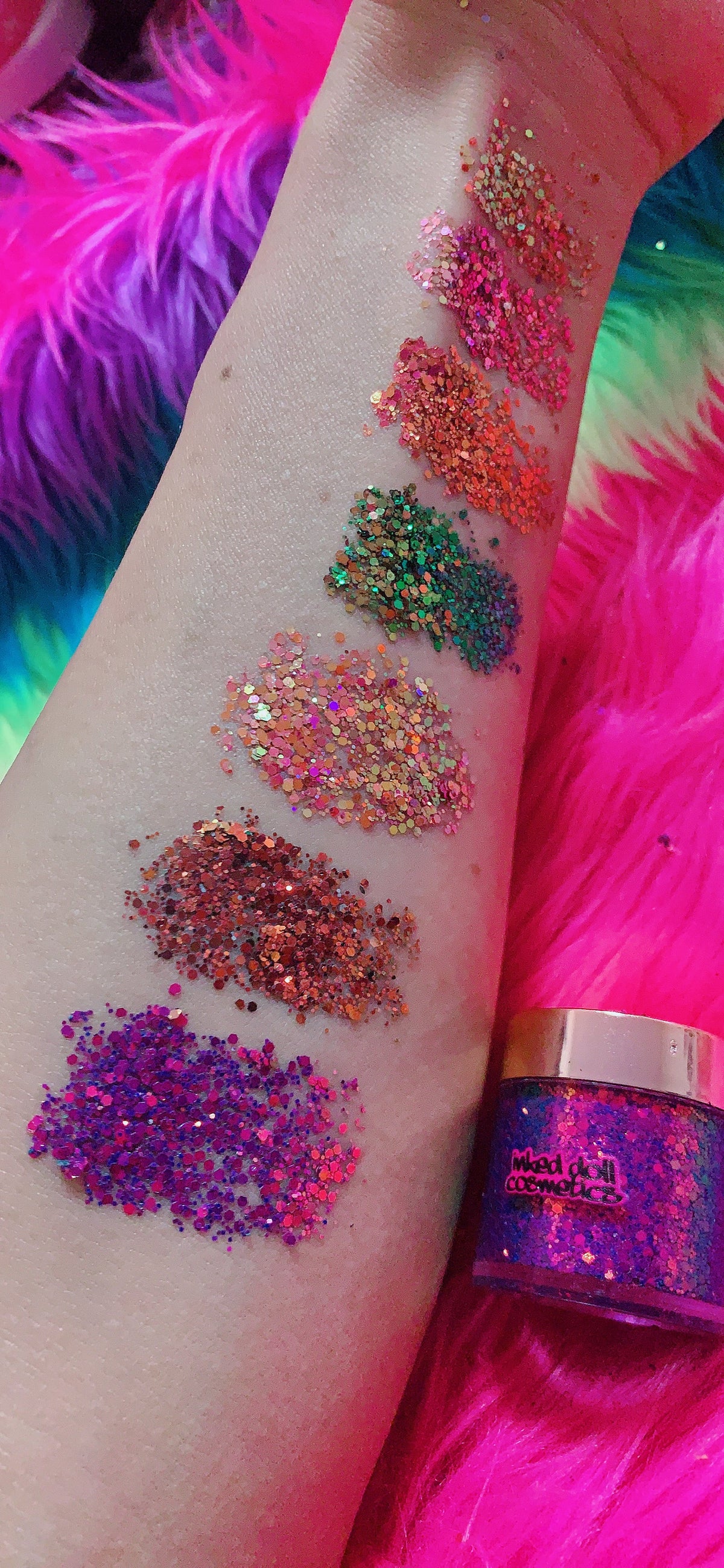  *DOLLFACE KILLAH* "Deadly Venom" Gels XXL Multi-DuoChrome