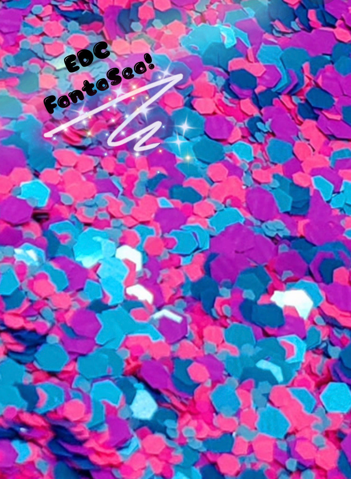  "EDC FANTASEA" *UV/BlackLight* Festival FunFetti