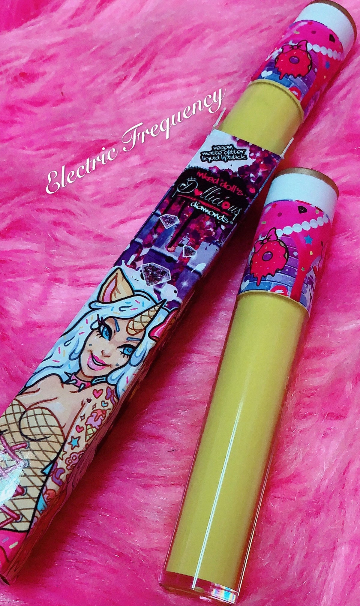  *UV* ELECTRIC FREQUENCY (Yellow) Liquid Eyeliner!