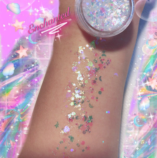  *ENCHANTED* MERMAID JELLY (FACE/BODY/HAIR) GLITTER GEL