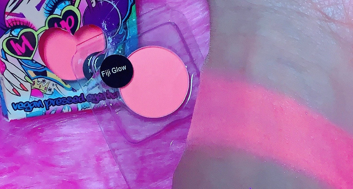  FIJI GLOW! (Salmon Pink/Orange) PRESSED EYESHADOW SINGLE