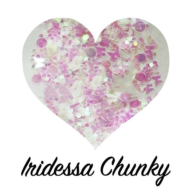  IRIDESSA GLOW (Pink Unicorn) Festival Iridescent Glamdoll Glitter