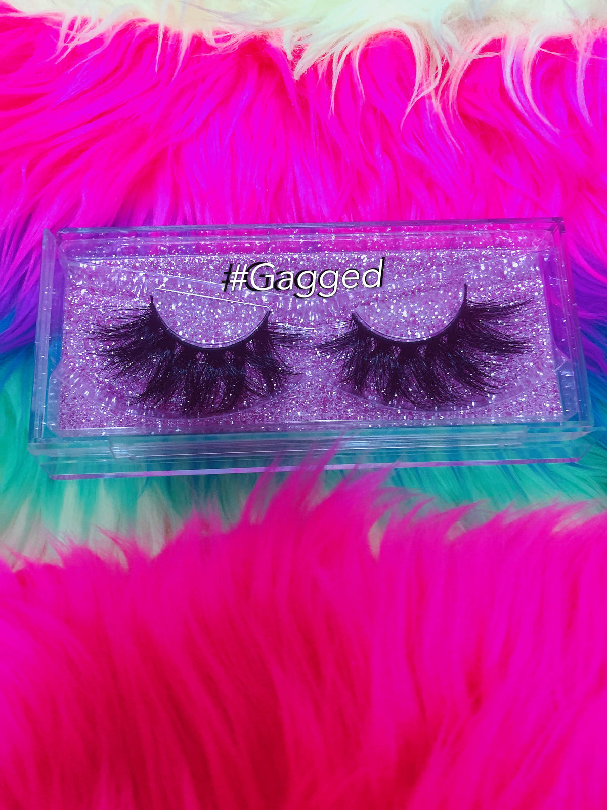  #GAGGED 3D DreamDoll Lashes *GLITTER* Case
