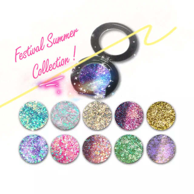  MINTY WATERLILY *LMT EDT* Summer Festival Pressed Glitter