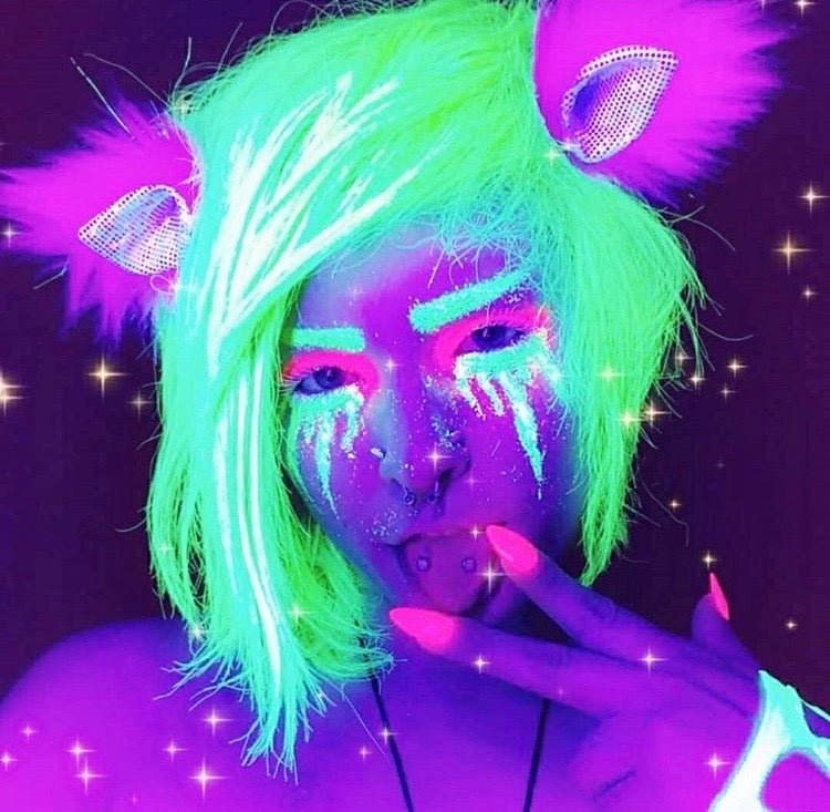  "RAVE LITES" PICK 6! (BLACKLIGHT/ UV Reactive Powders!)