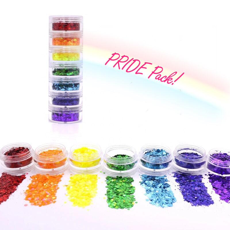  PRIDE PACK! (7 Rainbow Colors)