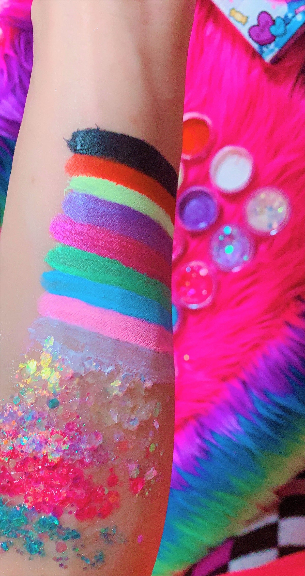  "NOT UR DOLL" *ANTI*-Conversation Heart Box* Multi *UV*/Glitter/Pearl Face/BodyPaints!