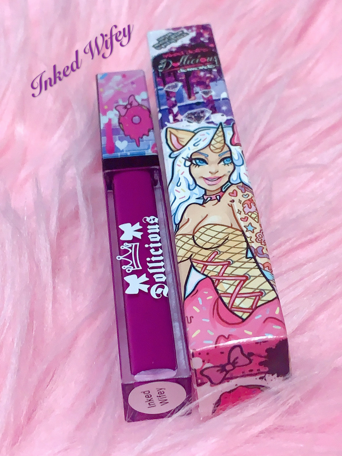  The "PURPLES!!" DOLLICIOUS MATTE Vegan Liquid Lipstick