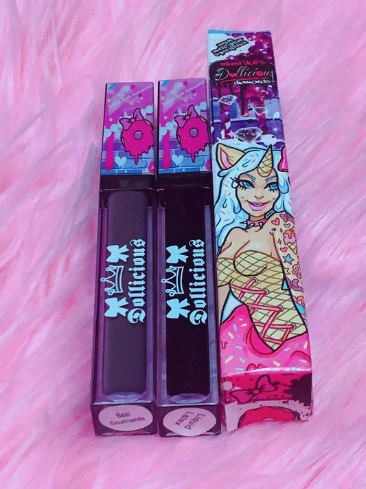 The "GOTHS!!" DOLLICIOUS MATTE Vegan Liquid Lipstick