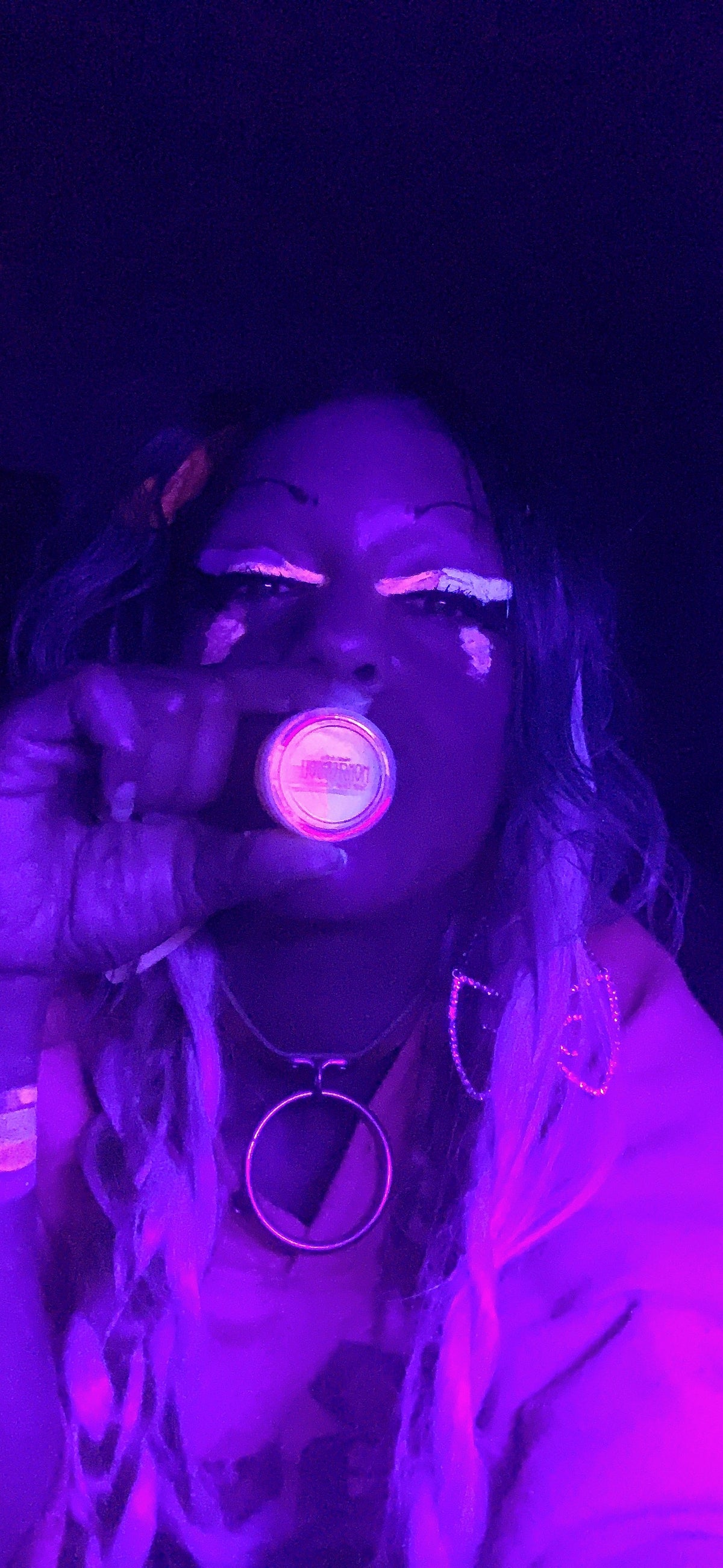  (HUGE!) Monster Doll RIVER STYXX *UV Neon Pastel* SPLIT LINER/FACE/BODY PAINT