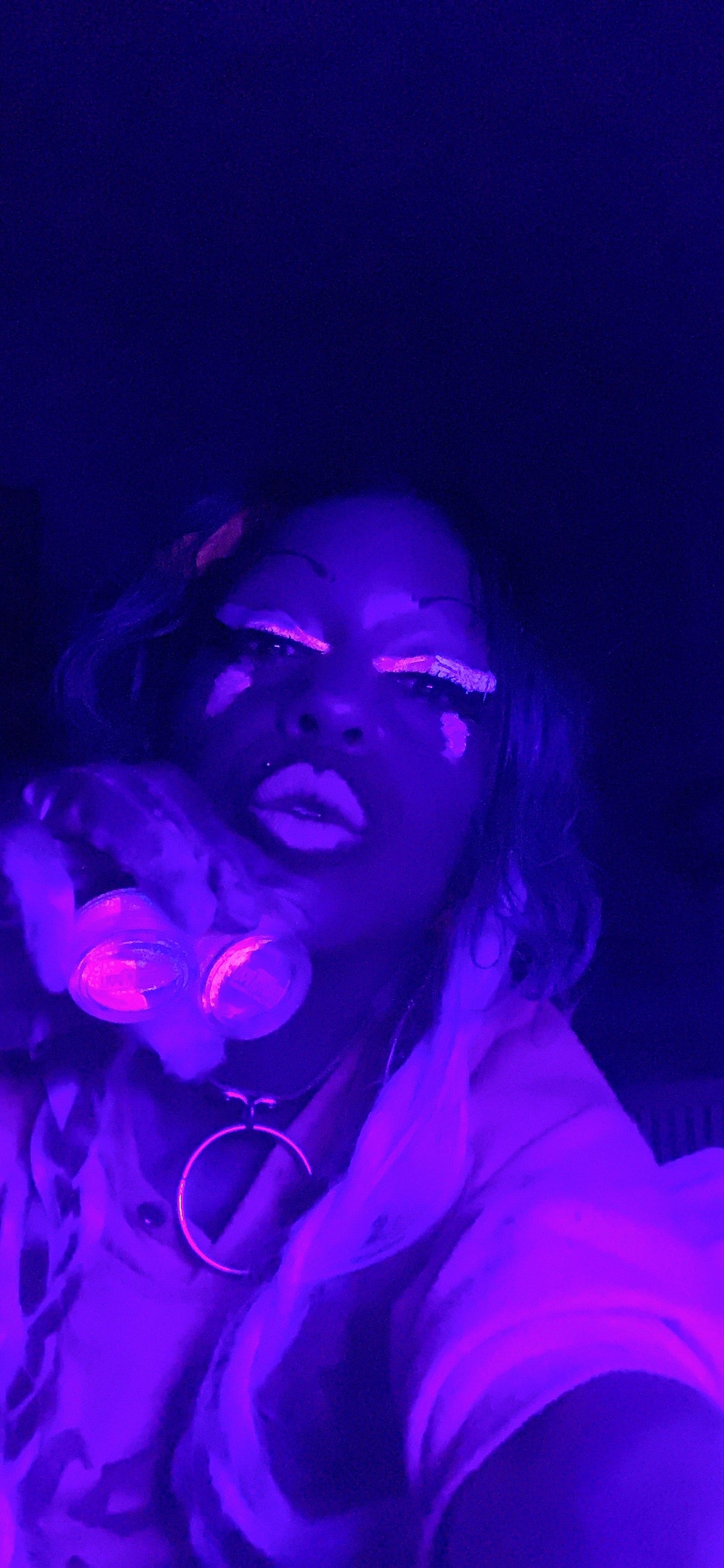  (HUGE!) Monster Doll RIVER STYXX *UV Neon Pastel* SPLIT LINER/FACE/BODY PAINT
