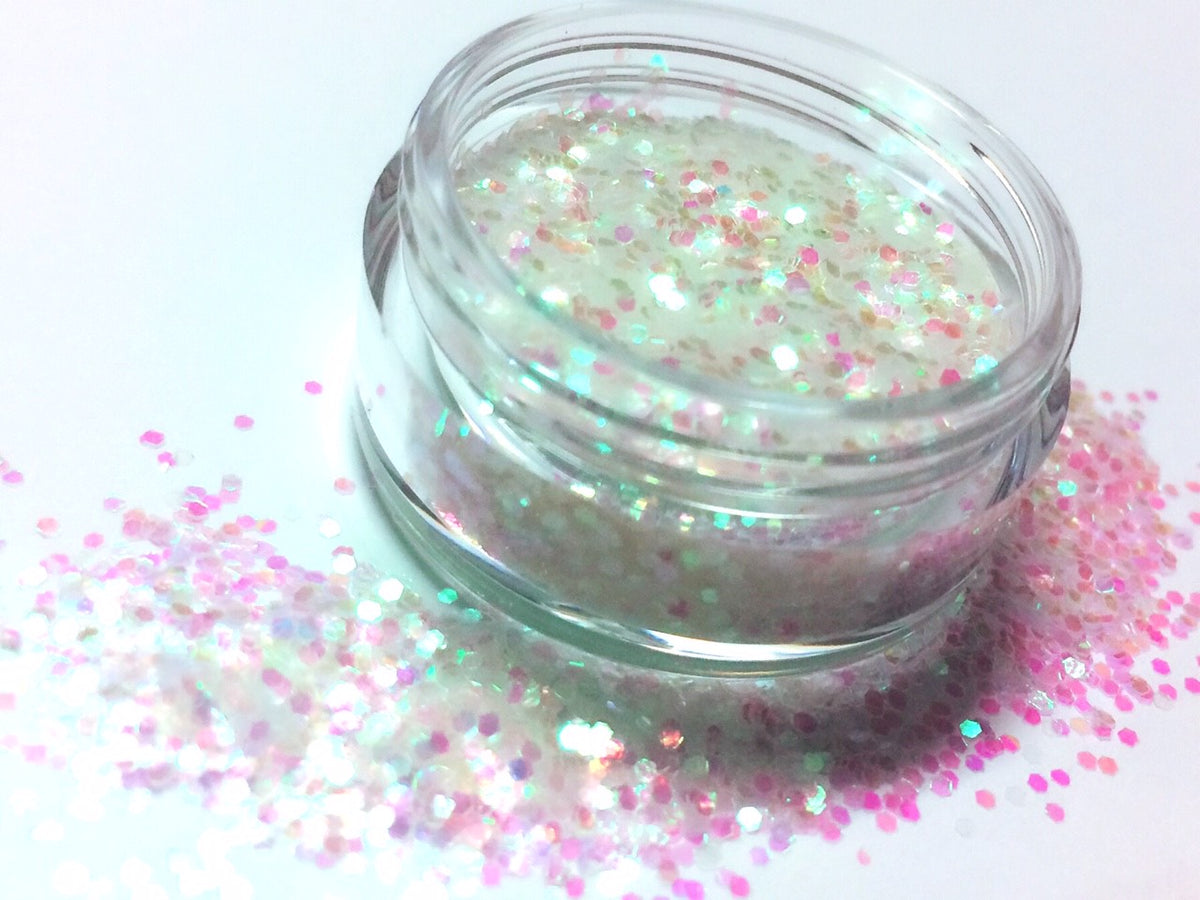  IRIDESSA GLOW (Pink Unicorn) Festival Iridescent Glamdoll Glitter
