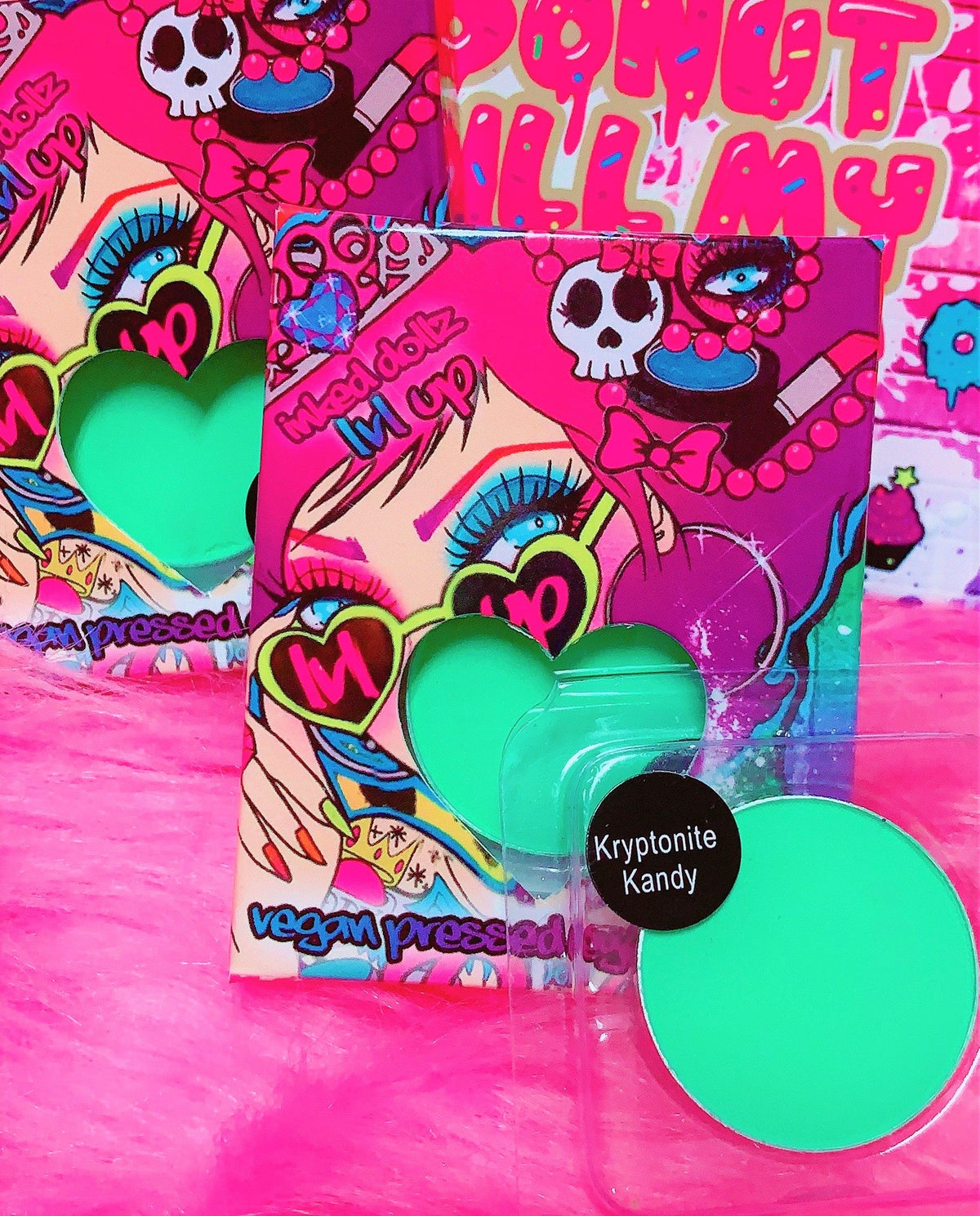  KRYPTONITE KANDY! (Bright Green) PRESSED EYESHADOW SINGLE