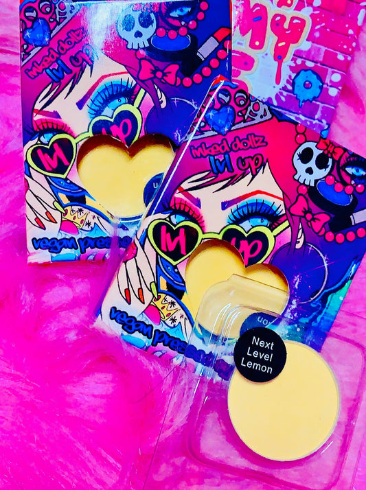  NXT LVL LEMON! (Bright Yellow) PRESSED EYESHADOW SINGLE
