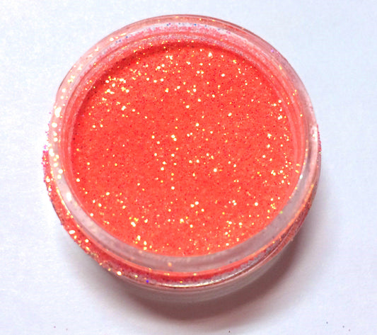  NEON SHERBERT *UV* Iridescent (Orange) Glamdoll Glitter