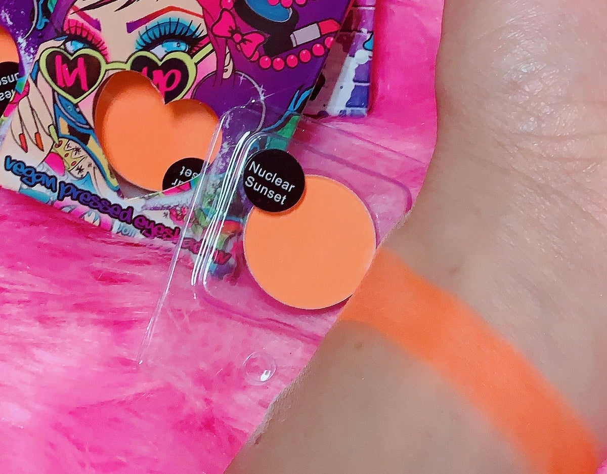  NUCLEAR SUNSET! (Bright Creamsicle) PRESSED EYESHADOW SINGLE
